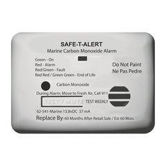 MARINE CO DETECTOR SURF MNT WHT