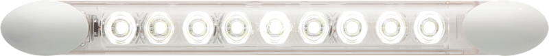 LED 8IN STRIP; 12V; CLEAR;W/OSWITCH
