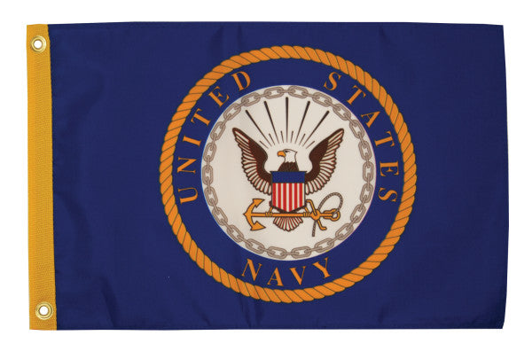US NAVY SEAL 12X18 FLAG