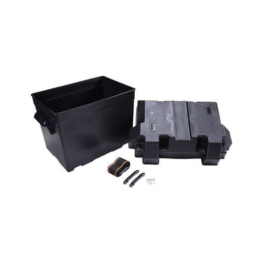 BATTERY BOX GRP 27 BLACK