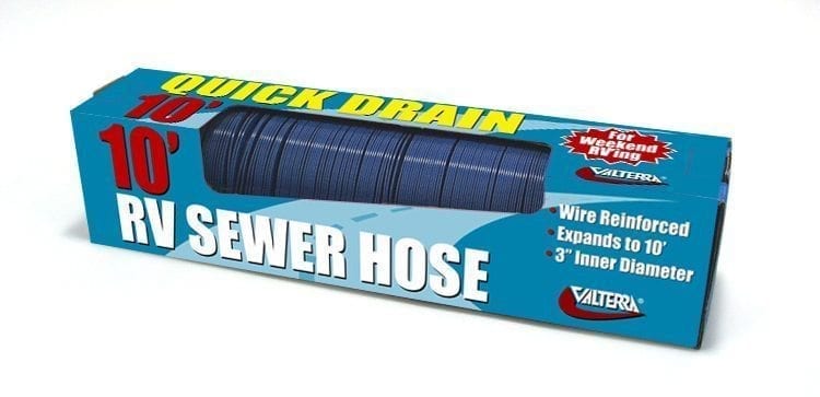 QUICK DRAIN HOSE 10' BLUE