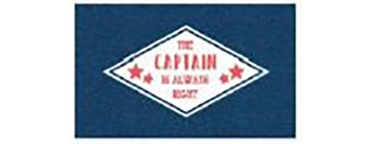 THE CAPTAIN IS ALWAYS RIGHT (NAVY B