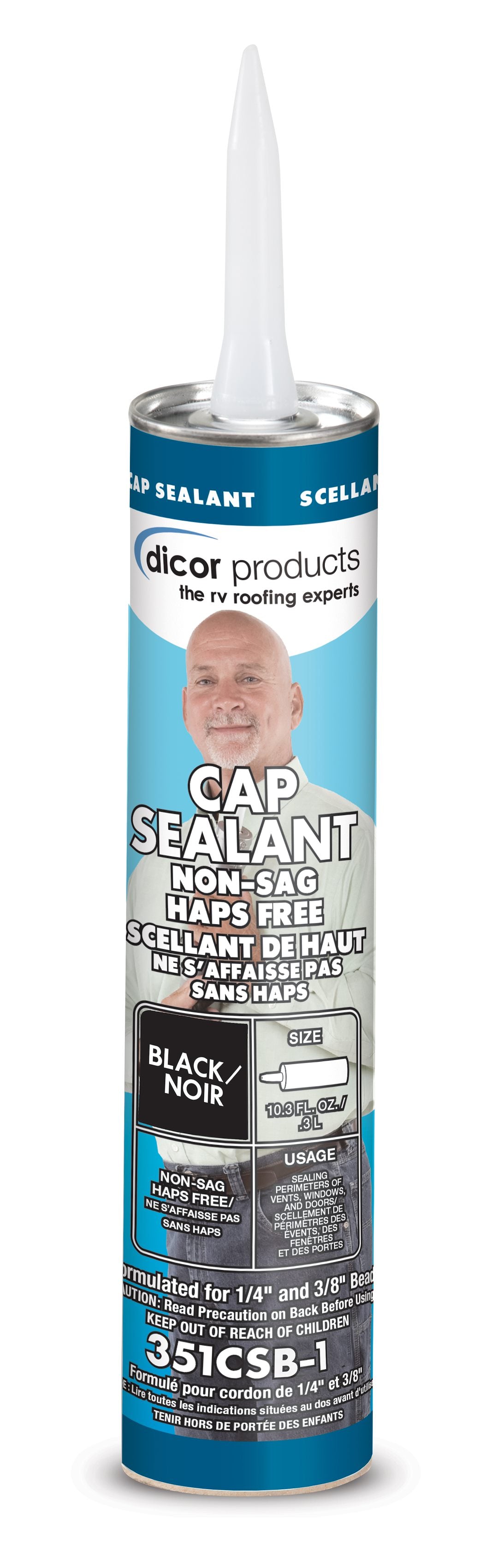 CAP SEALANT BLACK
