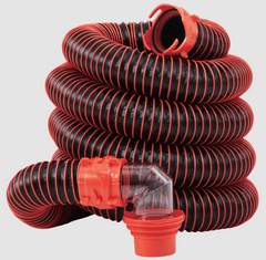 20' RV SEWER KIT WITH CAPS & CLEAR
