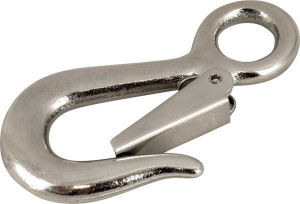 NICKEL PLATED MOORING SNAP 4'