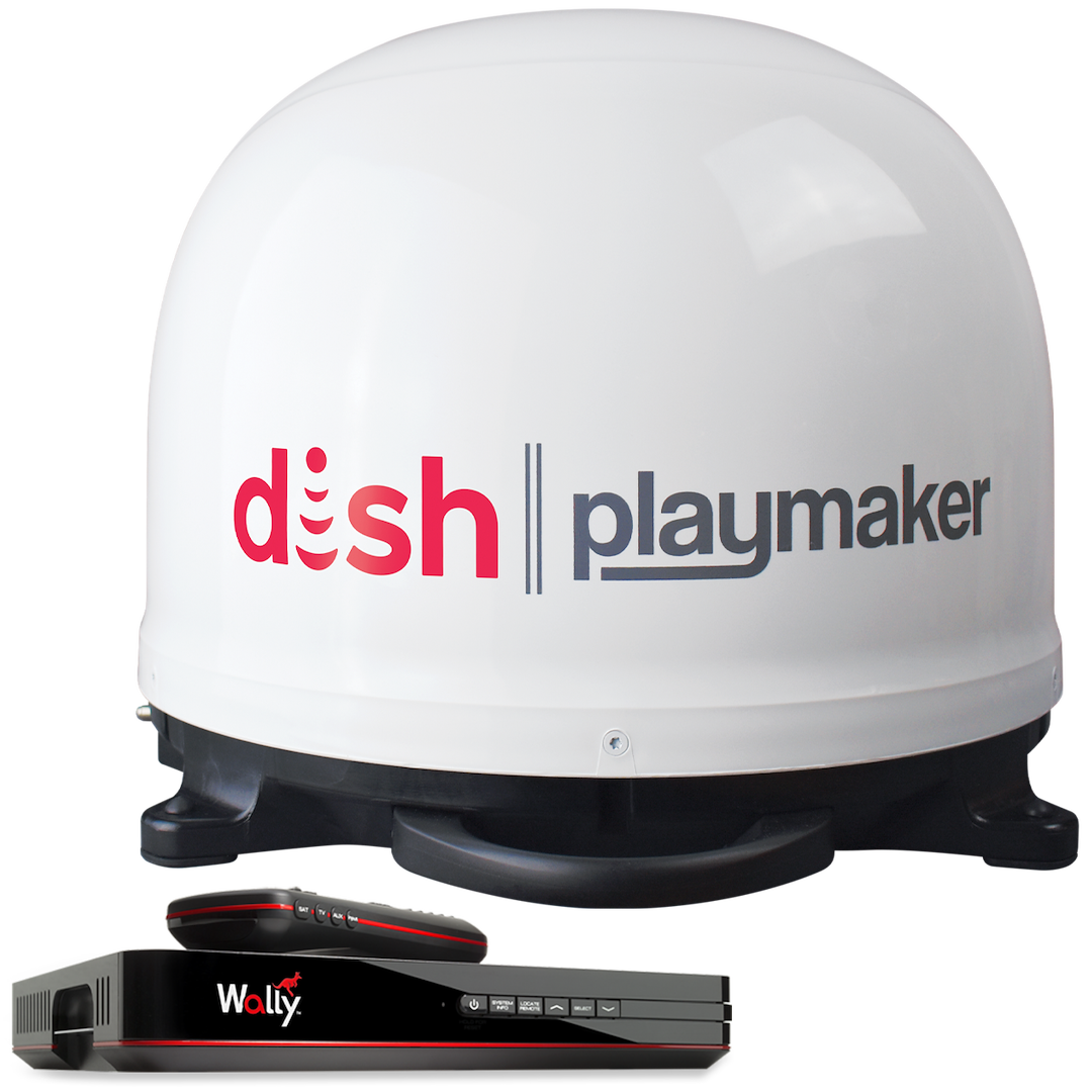 DISH PLAYMAKER AUTO SAT WHT BUNDLE