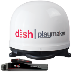 DISH PLAYMAKER AUTO SAT WHT BUNDLE
