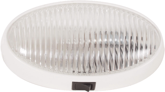 PORCH LIGHT OV W/SWITCH  CLEAR