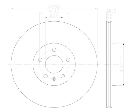 DISC BRAKE ROTOR