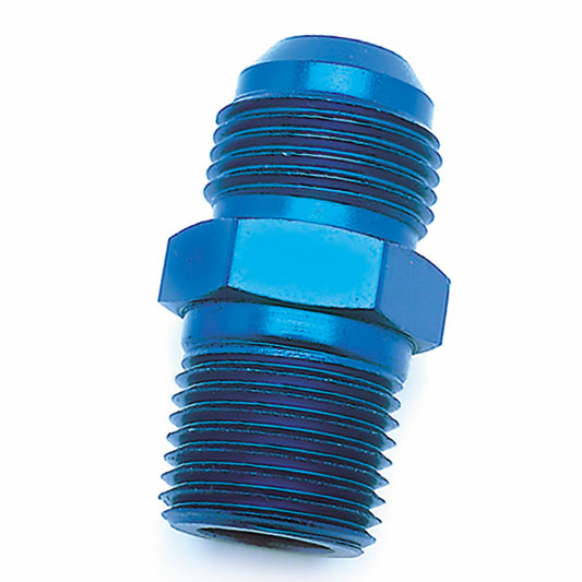 -12ANX 1/2NPTF BLU ST FL TO PIPE AD