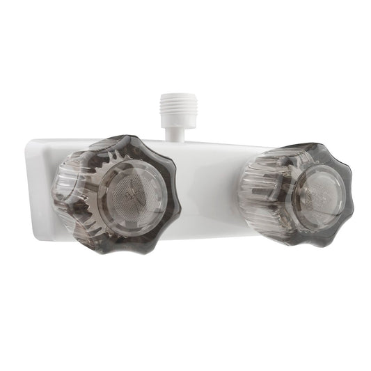 RV SHOWER FAUCET -WHT