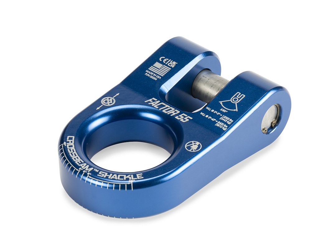 CROSSBEAM SHACKLE BLUE