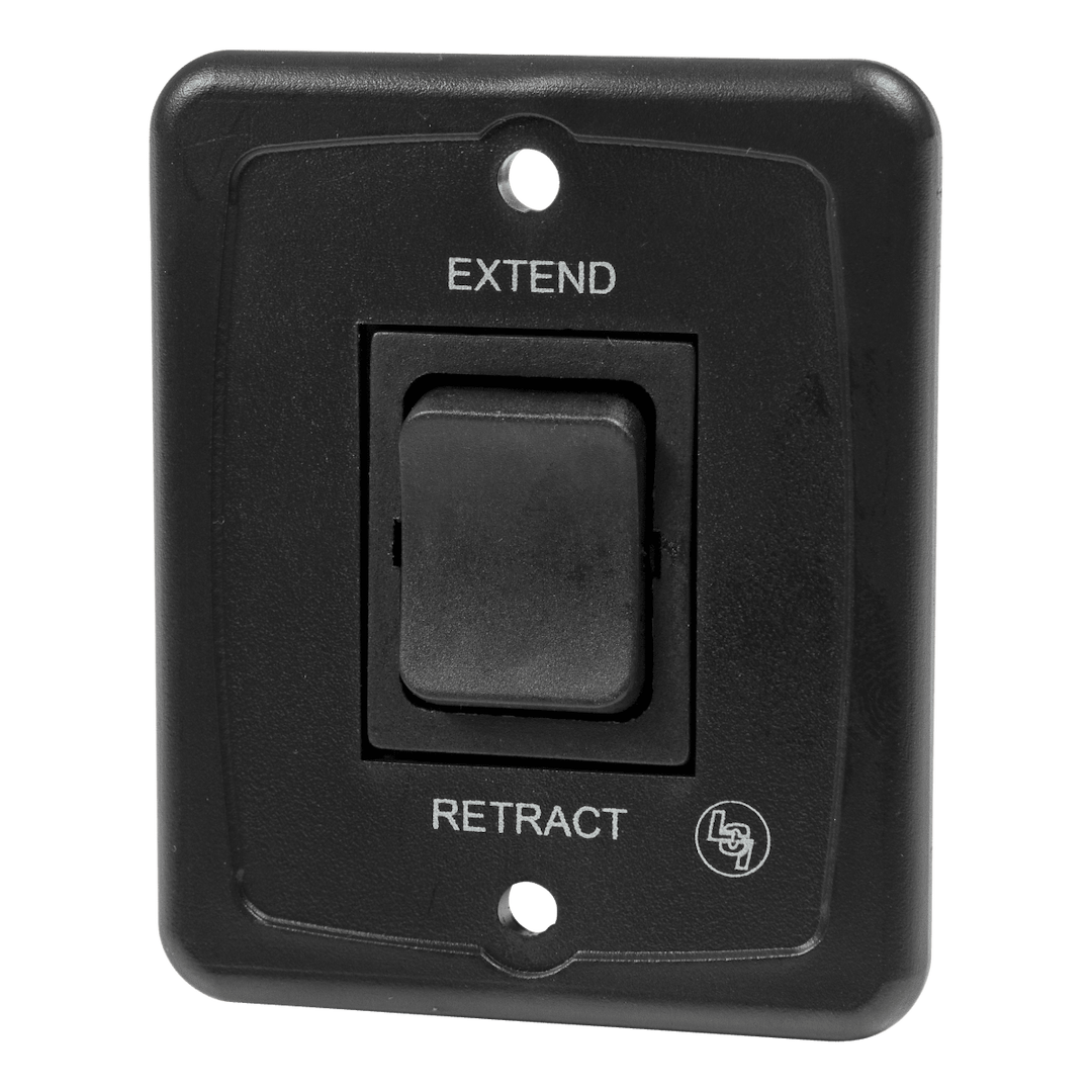 INTERIOR SWITCH BLK 40AMP W/PLATE