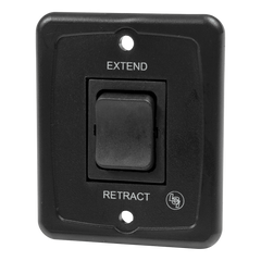 INTERIOR SWITCH BLK 40AMP W/PLATE