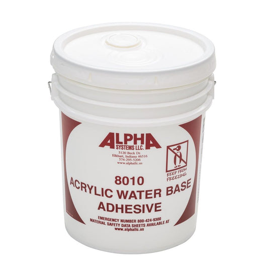 8010 WATERBASE ADHESIVE (5 GALLON)