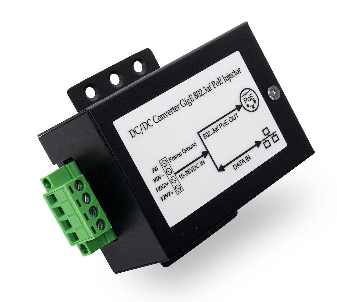 POE INJECTOR 12-24V DC 5GB