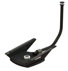 SEAVIEW STARLINK FLAT HP ANGLED WEDGE BASE, WITH LED LIGHT, IN BLACK | SVSLWBBLKLED