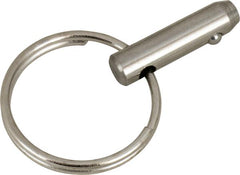 STAINLESS RELEASE PIN 1/4 X 2'