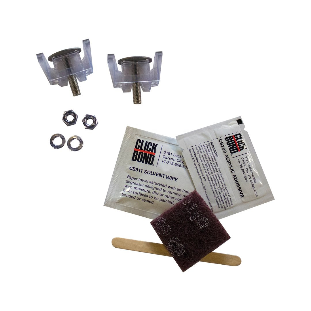 HARDWARE KIT  CLICKBOND 8MX40MM
