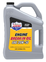 SAE 20W-50 BREAK-IN OIL /