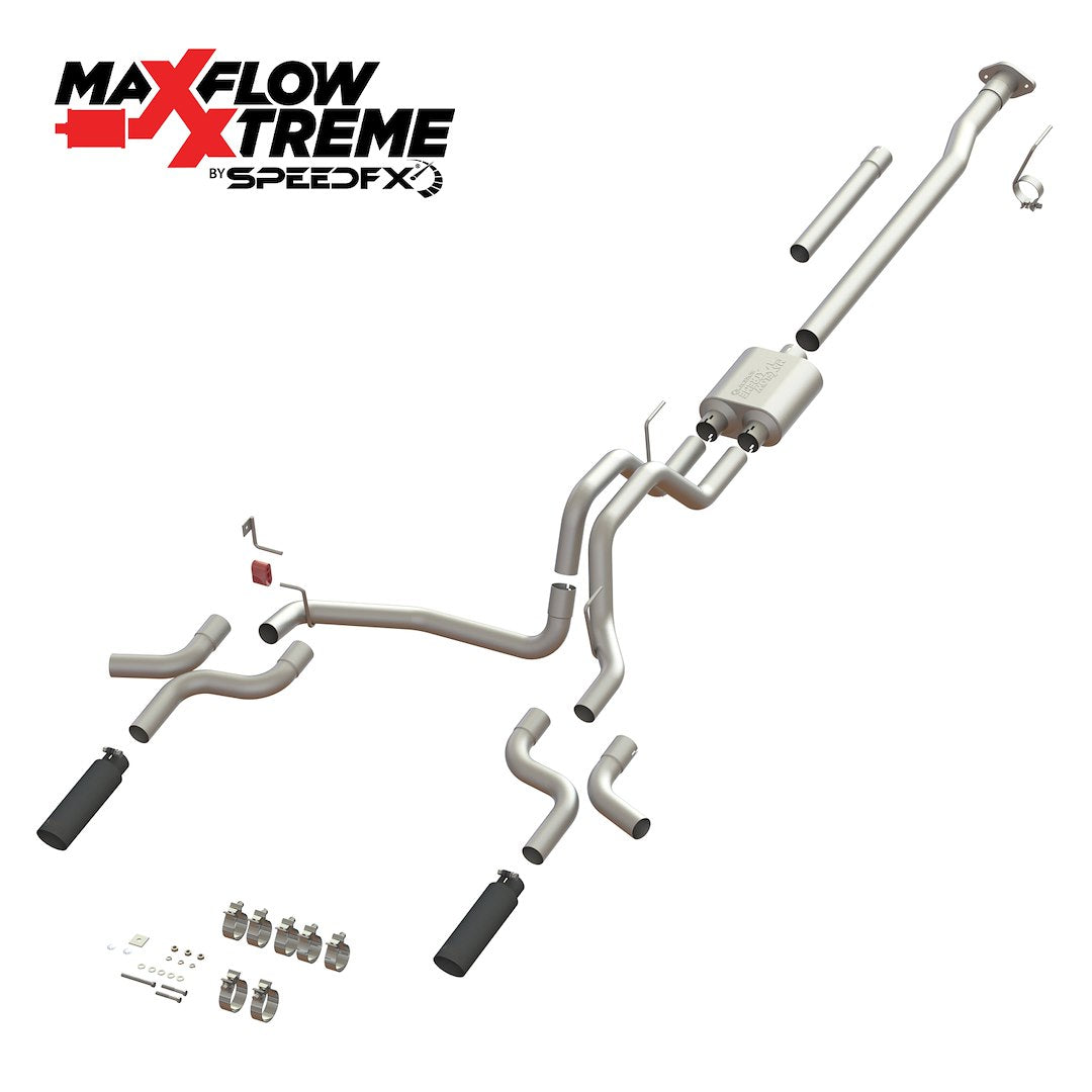 CAT BACK EXHAUST SYSTEM F150