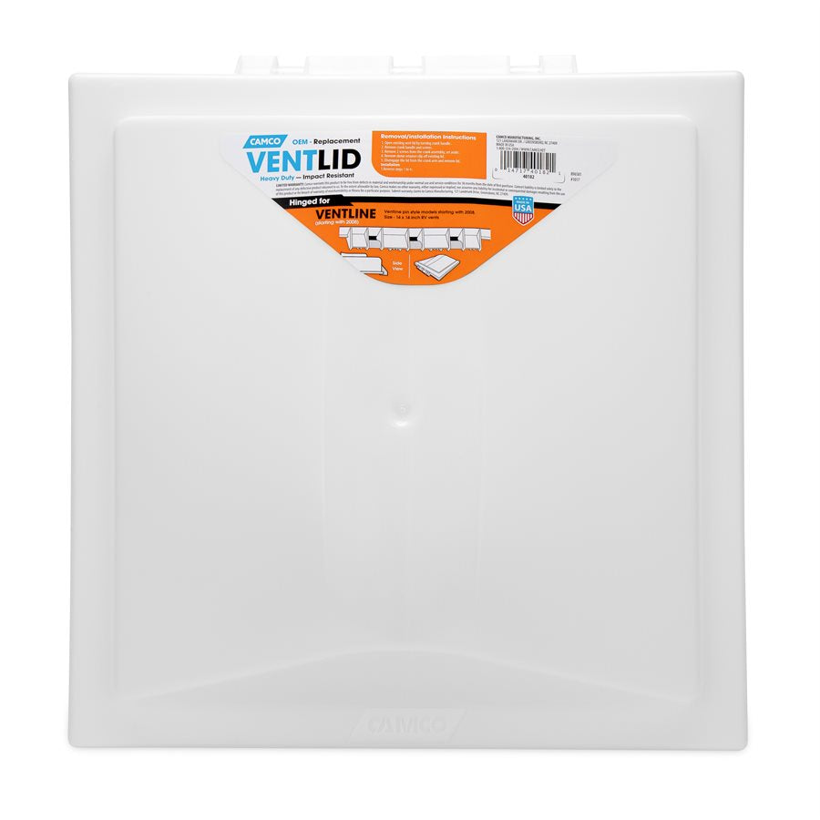 VENT LID  VENTLINE '08 UP  WHITE  P