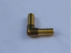 BRASS BARB/BARB 90DEG. 3/8'(9.5MM)