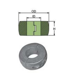 LIMITED CLEARANCE SHAFT CMC-2 (7/8'