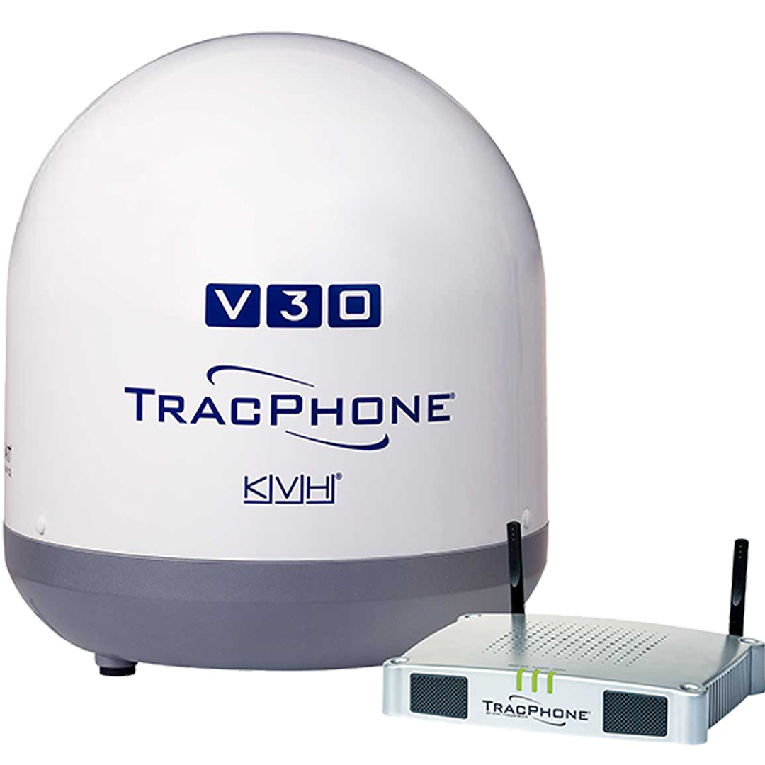 TRACPHONE V30 V-SAT SYSTEM