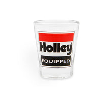 Load image into Gallery viewer, 2 OZ SHOT GLASS W/HOLLEY EQUIPPED L
