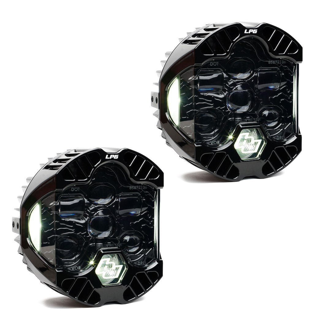 DOT LP6  PAIR LED  CLEAR DRL
