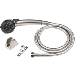SNGL SHWR WND&HOSE NICKEL