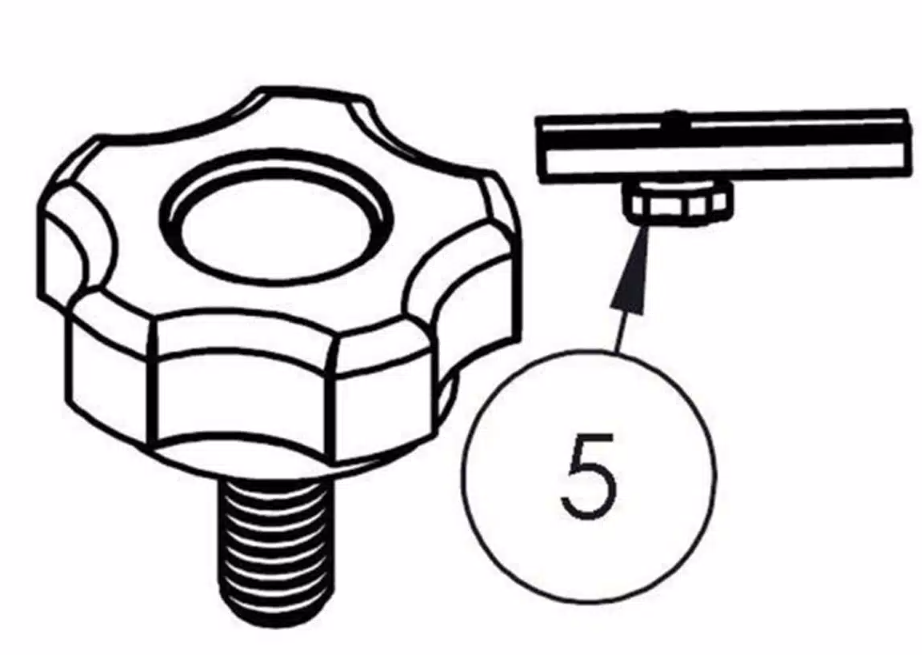 BAKFLIP LOCK KNOBS (2)