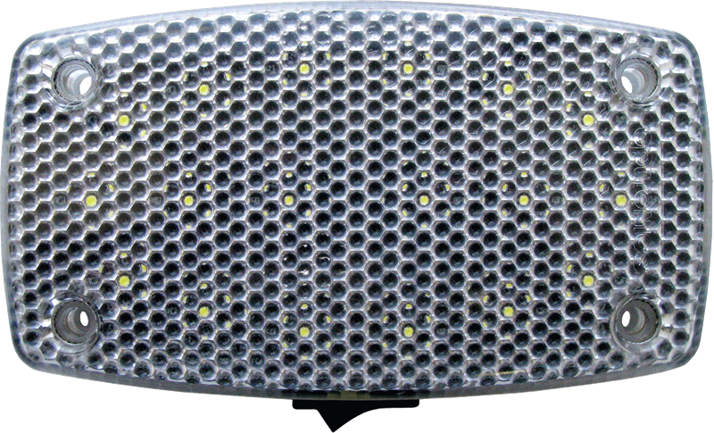 LED RECT;18SMD;HDWRD;BLCK PCB/SWCH;