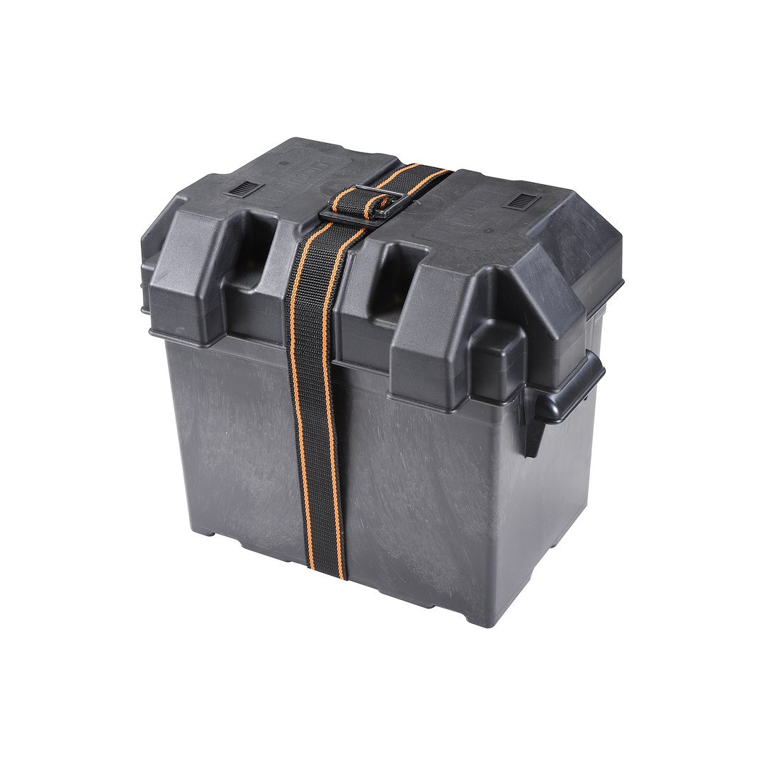 BATTERY BOX GRP GC-2 BLACK