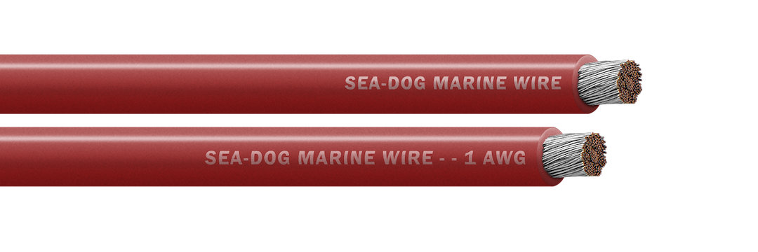1 AWG RED 50FT BATTERY CABLE