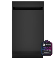 GE DISHWASHER 18' ADA COMPLIANT BLK