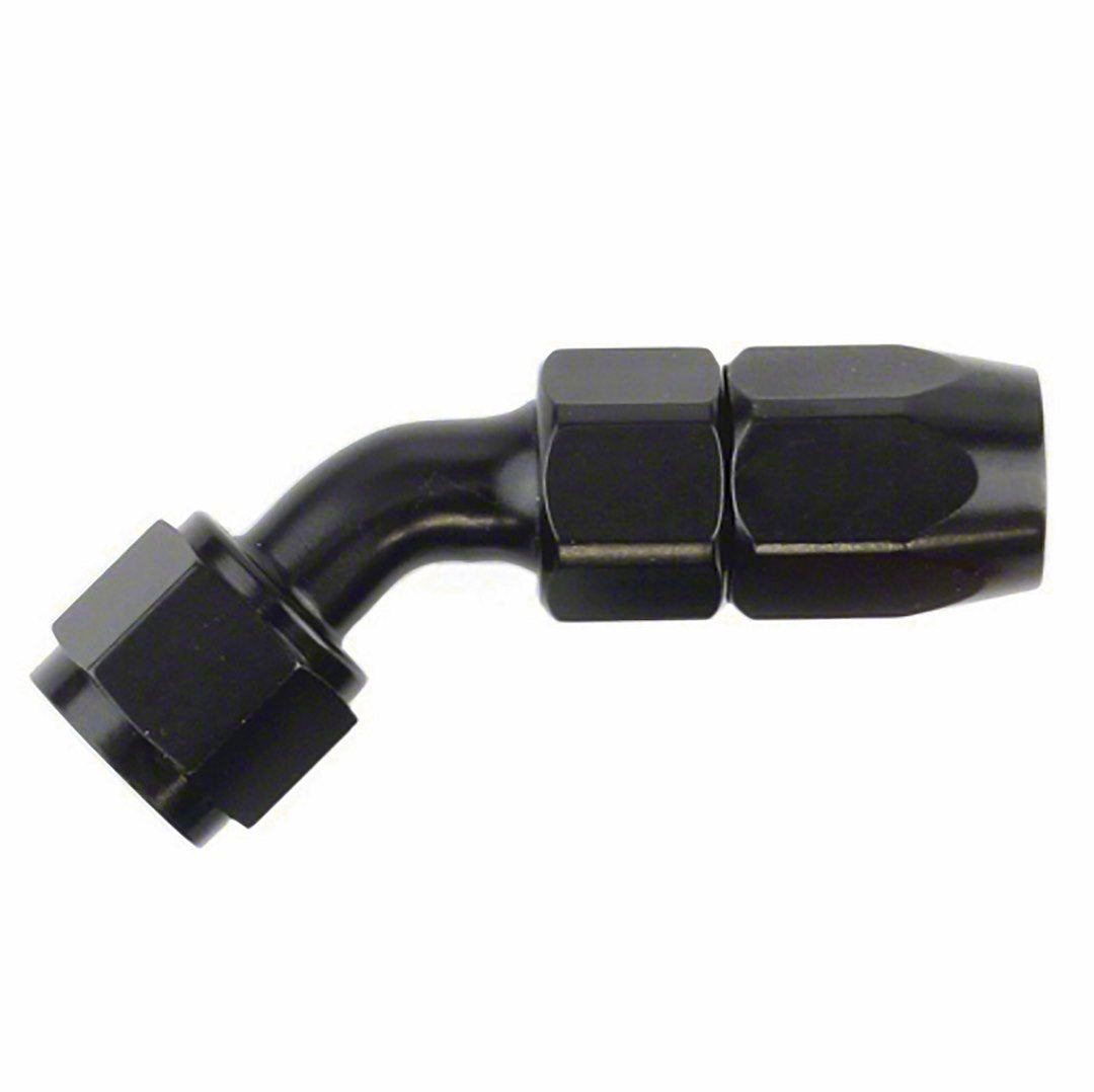 -16AN X 45  BLK HOSE END