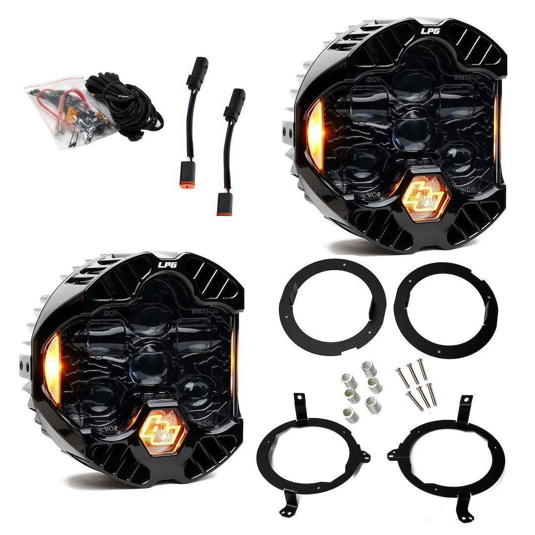 DOT LP6 LED HEADLIGHT KIT - JEEP 20