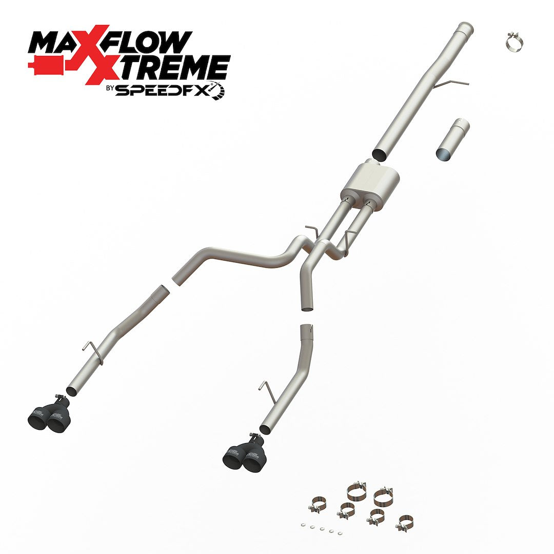 CAT-BACK EXHAUST SYSTEM SILVERADO