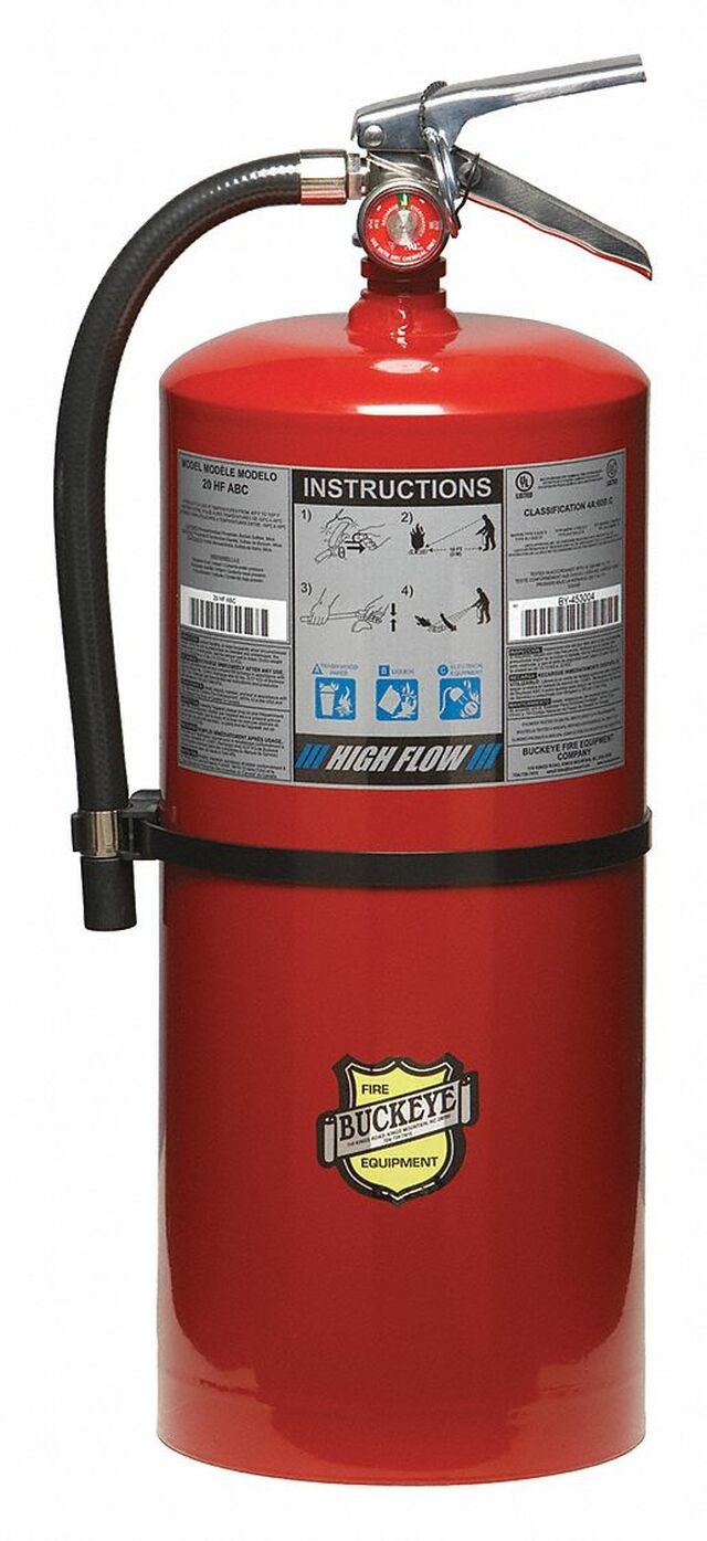 20 LB. HI FLOW FIRE EXTINGUISHER