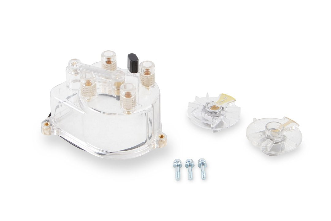 DISTRIBUTOR CAP; CLEAR; F