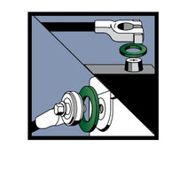 Load image into Gallery viewer, 2PK FELT WASHERS- CARDED
