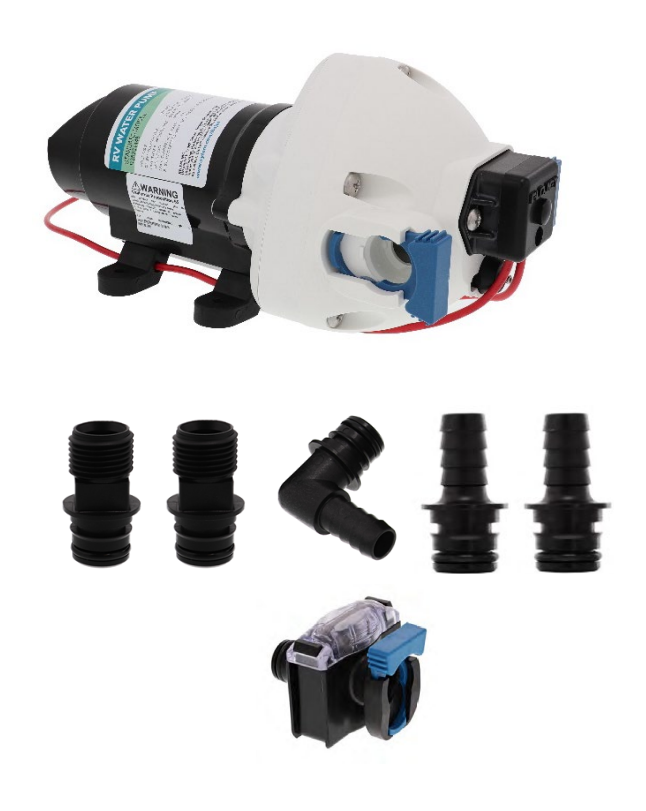 RV WATER PUMP 12V 3GPM 50PSI