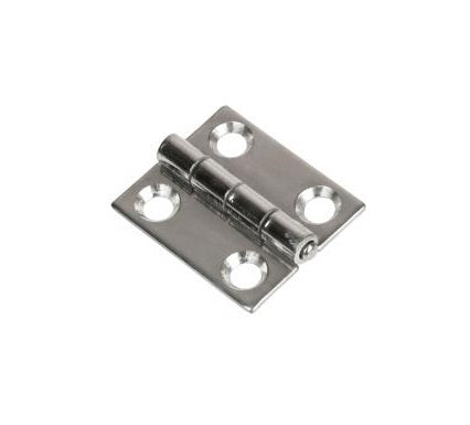 STAINLESS BUTT HINGE - 1-1/4'