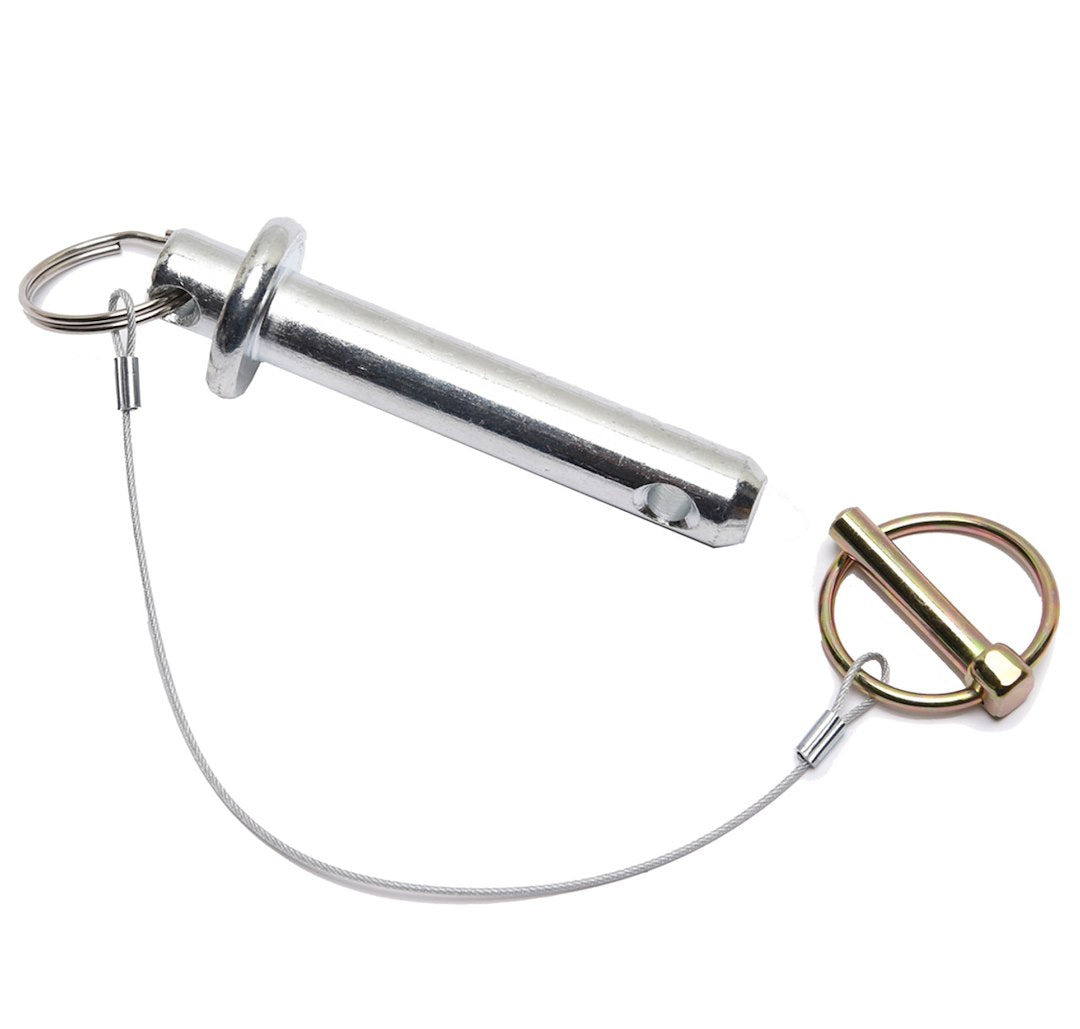 LARGE PIN W/SNAP AND CHAI