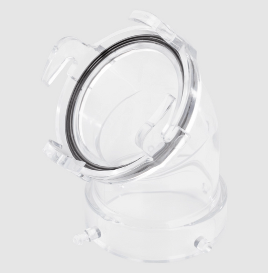 45  CLEAR RV SEWER ADAPTER