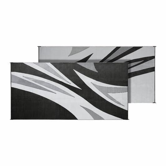 MAT SUMMER WAVES 8X16 BLACK