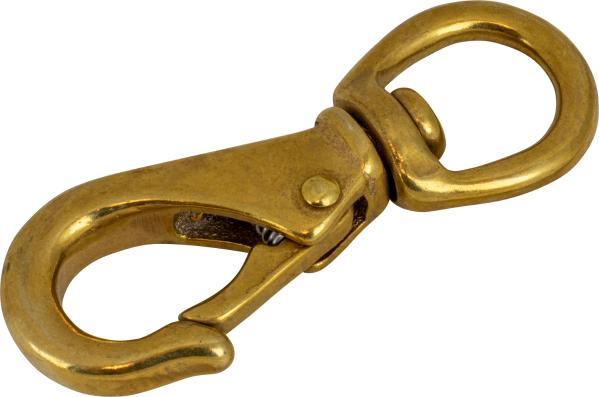 BRASS SWIVEL EYE SNAP SIZE - 2