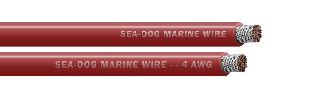 4 AWG RED 50FT BATTERY CABLE